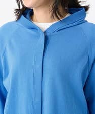 PHSGE43270 GEORGES RECH(小さいサイズ)(メゾン ドゥ サンク) [アンサンブル対応]ニットフードカーディガン ブルー