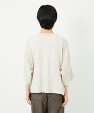 PHSHB07250 GEORGES RECH(小さいサイズ)(メゾン ドゥ サンク) ペーパーヤーンドルマンスリーブカーディガン アイボリー