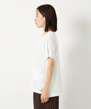 PHSHD42330 GEORGES RECH(小さいサイズ)(メゾン ドゥ サンク)  [セットアップ対応]ラッセルレースチュニックベスト アイボリー