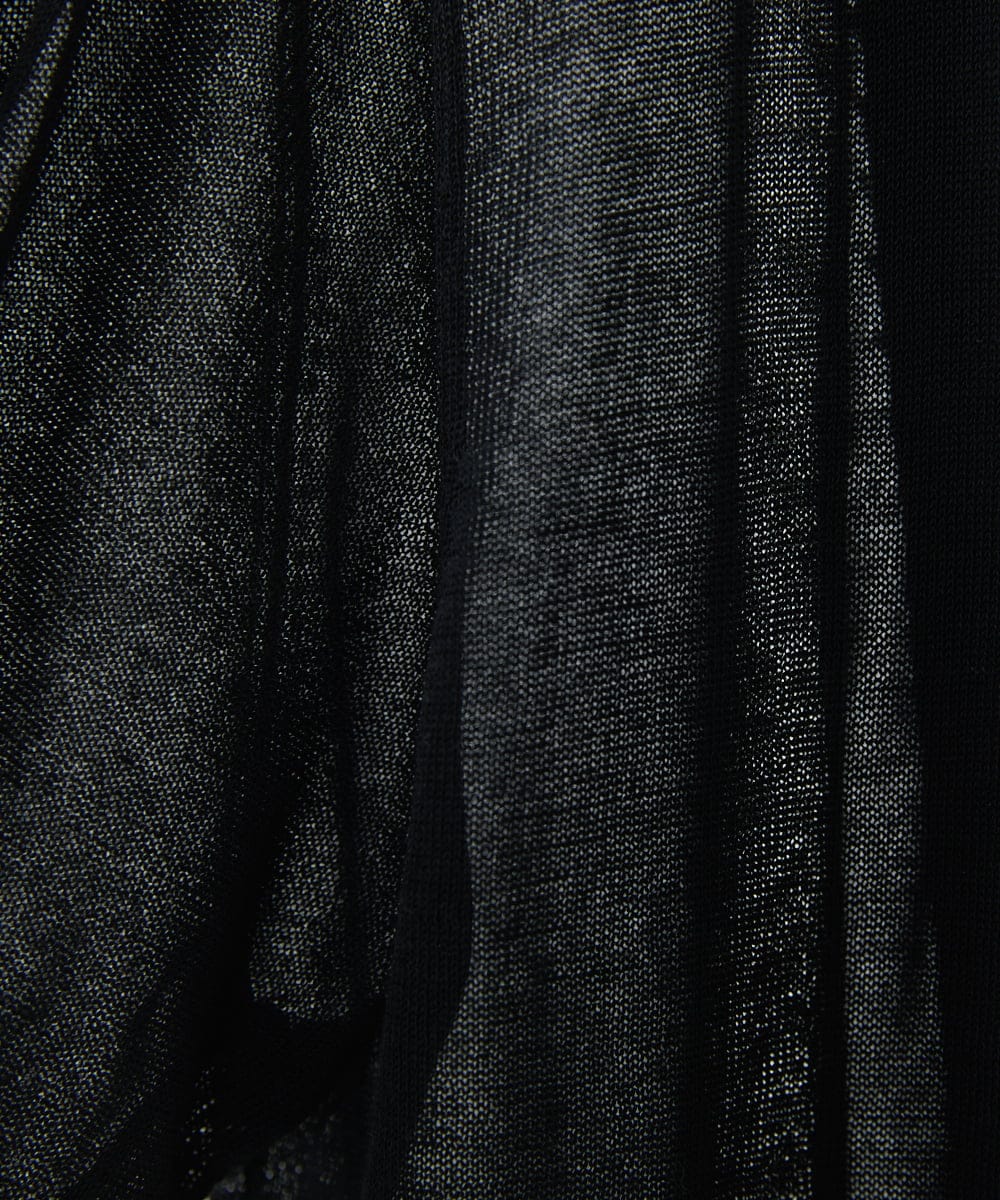 PHSHW02250 GEORGES RECH(小さいサイズ)(メゾン ドゥ サンク) コットンナイロンロングカーディガン グリーン