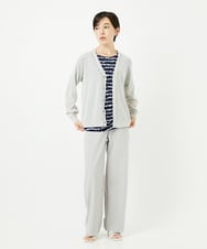 PHSJB28250 GEORGES RECH(小さいサイズ)(メゾン ドゥ サンク) アイレットシアーニットカーディガン ライトグレー