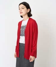 PHSJB51290 GEORGES RECH(小さいサイズ)(メゾン ドゥ サンク) リラックスカーディガン レッド