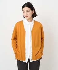 PHSJB51290 GEORGES RECH(小さいサイズ)(メゾン ドゥ サンク) リラックスカーディガン マスタード系