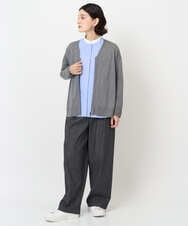 PHSJB51290 GEORGES RECH(小さいサイズ)(メゾン ドゥ サンク) リラックスカーディガン グレー