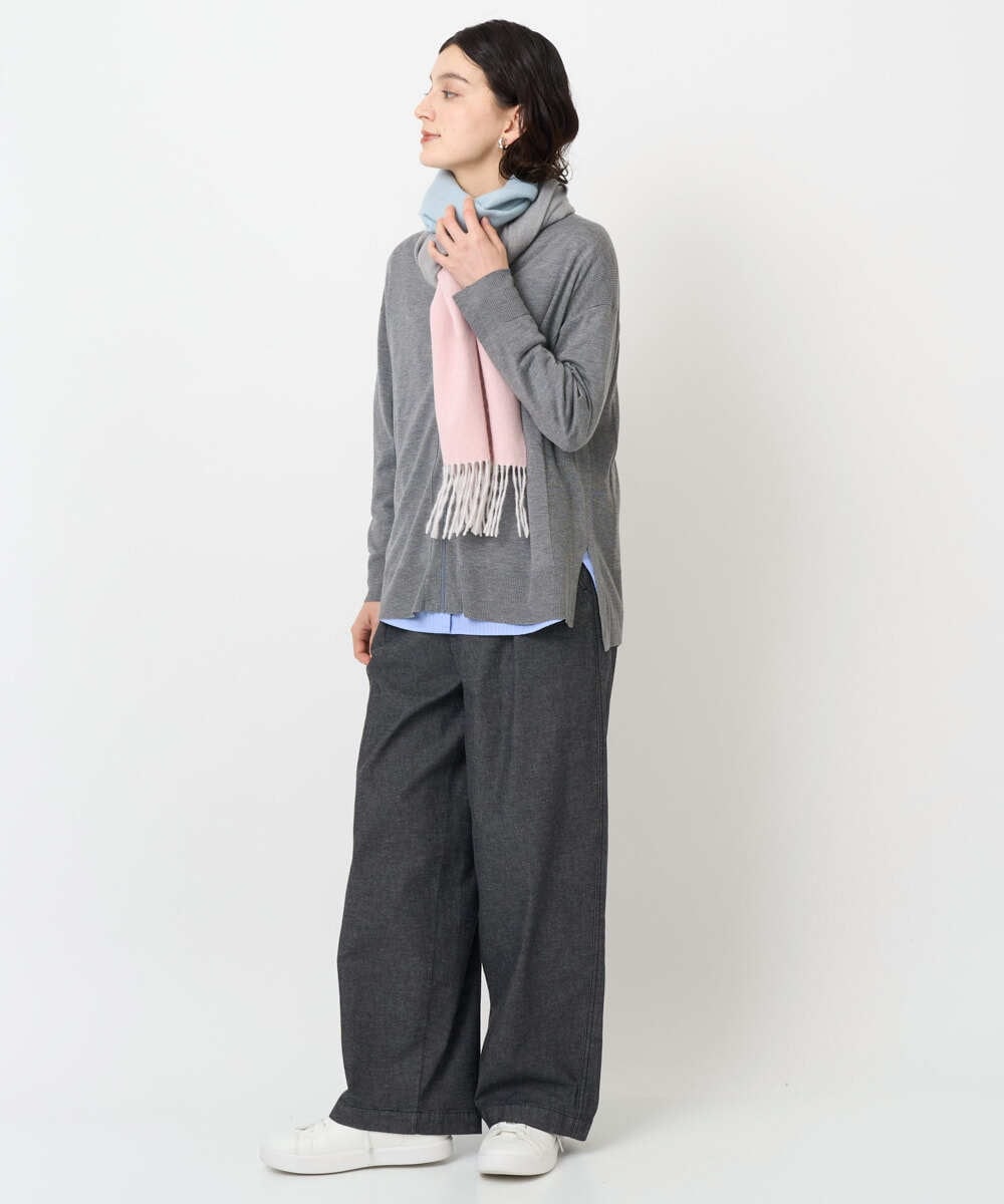 PHSJB51290 GEORGES RECH(小さいサイズ)(メゾン ドゥ サンク) リラックスカーディガン グレー