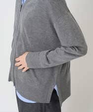 PHSJB51290 GEORGES RECH(小さいサイズ)(メゾン ドゥ サンク) リラックスカーディガン グレー