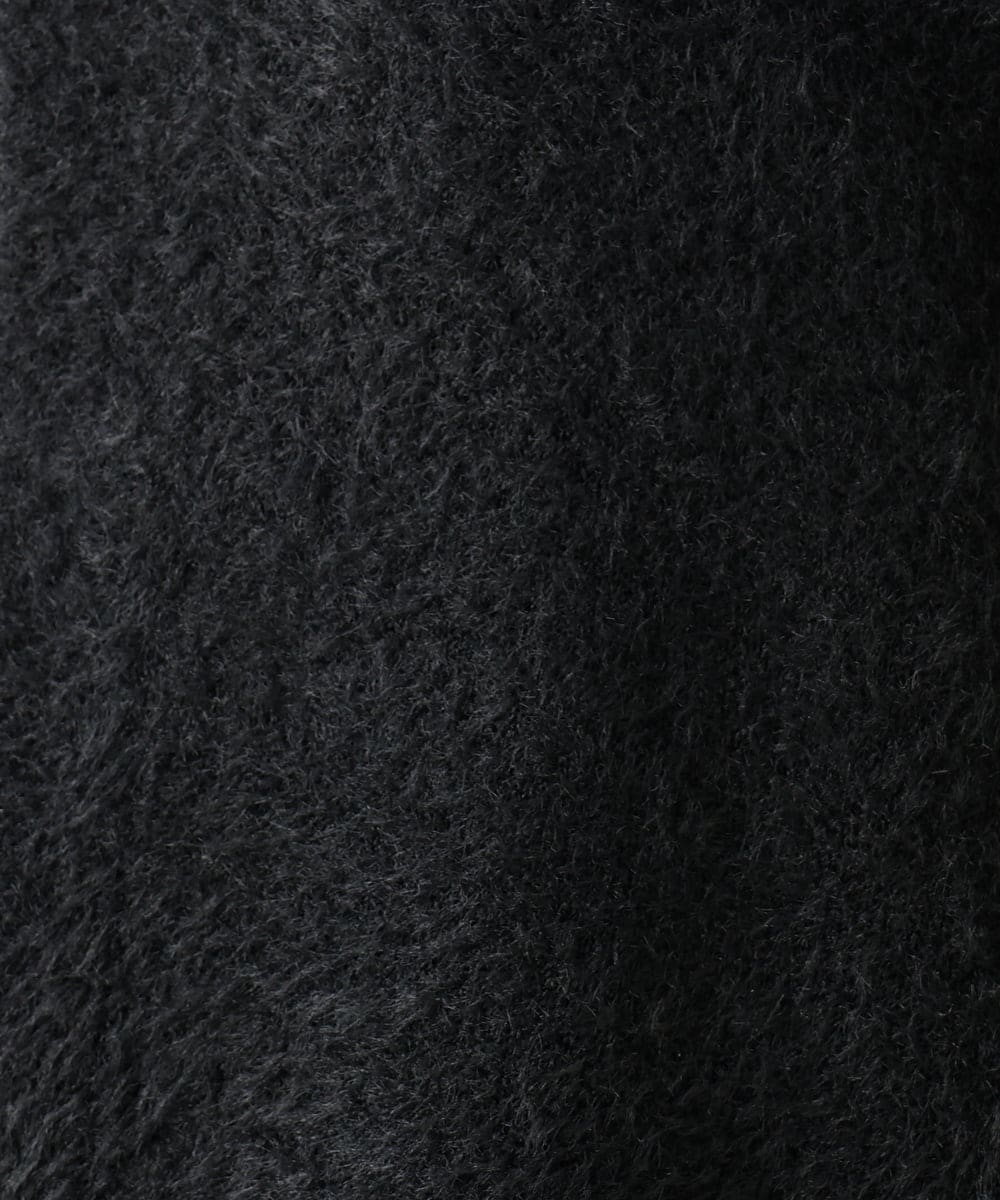 PHSJE26290 GEORGES RECH(小さいサイズ)(メゾン ドゥ サンク) シャギーモールニットベスト ベージュ