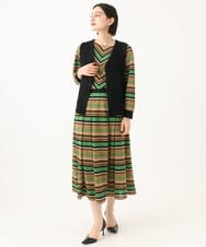 PHSJE26290 GEORGES RECH(小さいサイズ)(メゾン ドゥ サンク) シャギーモールニットベスト ベージュ