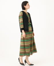 PHSJE26290 GEORGES RECH(小さいサイズ)(メゾン ドゥ サンク) シャギーモールニットベスト ベージュ