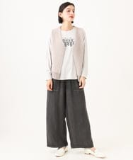 PHSJE26290 GEORGES RECH(小さいサイズ)(メゾン ドゥ サンク) シャギーモールニットベスト ベージュ