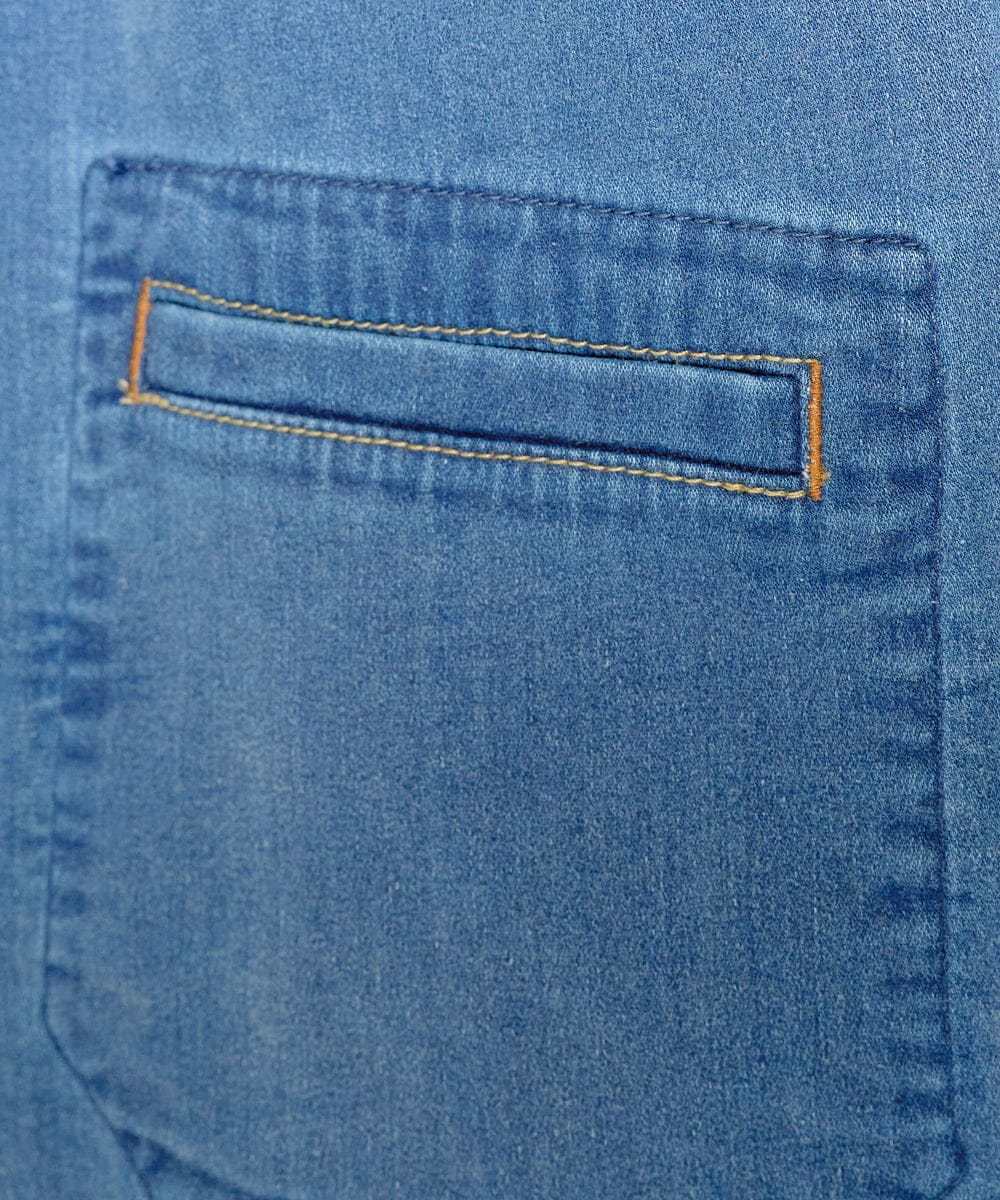PHTEA26360 GEORGES RECH(小さいサイズ)(メゾン ドゥ サンク)  [セットアップ対応]8.5ozスウェットデニムジャケット ライトブルー