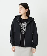 PHTEE02330 GEORGES RECH(小さいサイズ)(メゾン ドゥ サンク) ジップアップパーカー ネイビー