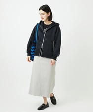 PHTEE02330 GEORGES RECH(小さいサイズ)(メゾン ドゥ サンク) ブライトジャージーパーカー ライトグレー