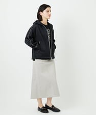 PHTEE02330 GEORGES RECH(小さいサイズ)(メゾン ドゥ サンク) ジップアップパーカー ライトグレー