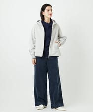 PHTEE02330 GEORGES RECH(小さいサイズ)(メゾン ドゥ サンク) ジップアップパーカー ライトグレー