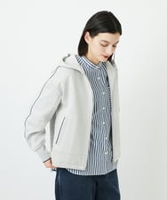 PHTEE02330 GEORGES RECH(小さいサイズ)(メゾン ドゥ サンク) ブライトジャージーパーカー ライトグレー