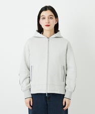 PHTEE02330 GEORGES RECH(小さいサイズ)(メゾン ドゥ サンク) ブライトジャージーパーカー ライトグレー