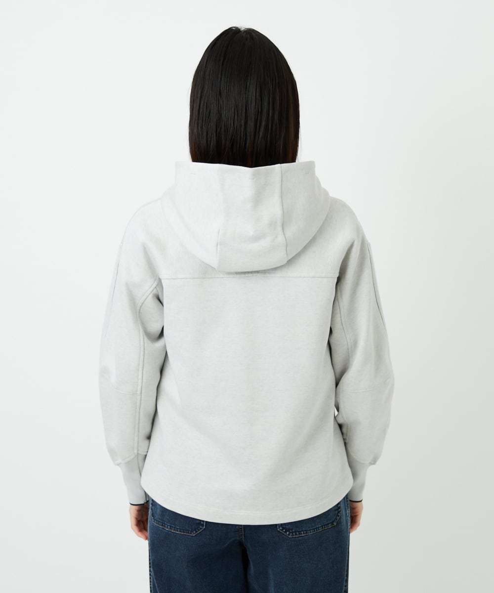 PHTEE02330 GEORGES RECH(小さいサイズ)(メゾン ドゥ サンク) ブライトジャージーパーカー ライトグレー