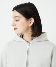 PHTEE02330 GEORGES RECH(小さいサイズ)(メゾン ドゥ サンク) ジップアップパーカー ライトグレー