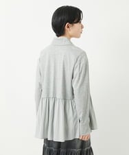 PHTGA24330 GEORGES RECH(小さいサイズ)(メゾン ドゥ サンク) ペプラムポンチ羽織 アイボリー