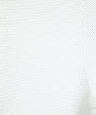 PHTGA32330 GEORGES RECH(小さいサイズ)(メゾン ドゥ サンク) ジャージーノーカラーショートブルゾン ホワイト