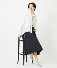 PHTGB44360 GEORGES RECH(小さいサイズ)(メゾン ドゥ サンク) ダイヤチュールネットシアーブルゾン ホワイト