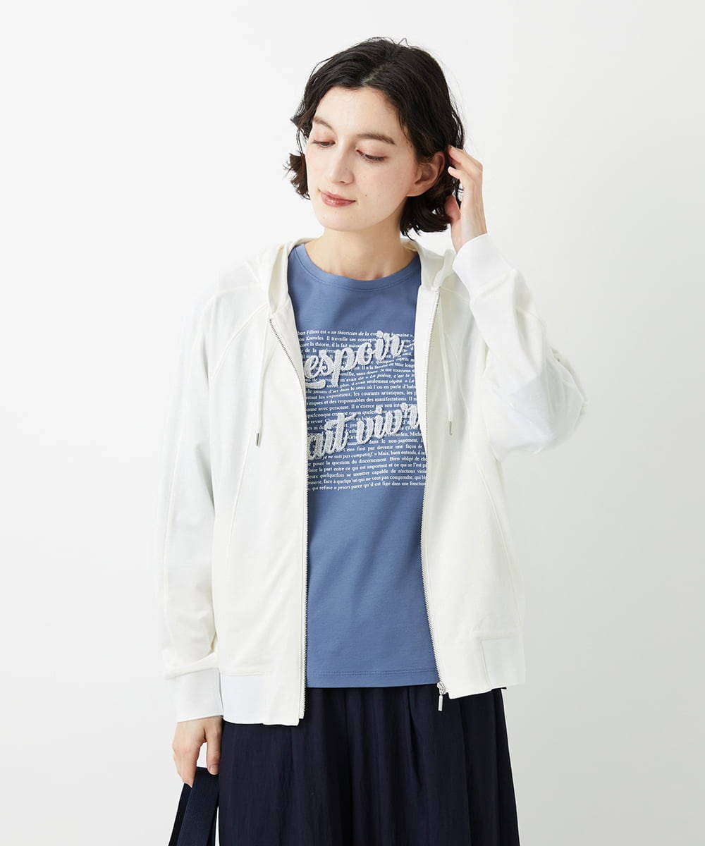 PHTGD06290 GEORGES RECH(小さいサイズ) ラグランスリーブ8分袖パーカー