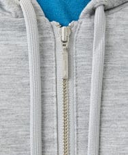 PHTGD06290 GEORGES RECH(小さいサイズ)(メゾン ドゥ サンク) ラグランスリーブ8分袖パーカー ライトグレー