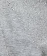 PHTGD06290 GEORGES RECH(小さいサイズ)(メゾン ドゥ サンク) ラグランスリーブ8分袖パーカー ライトグレー