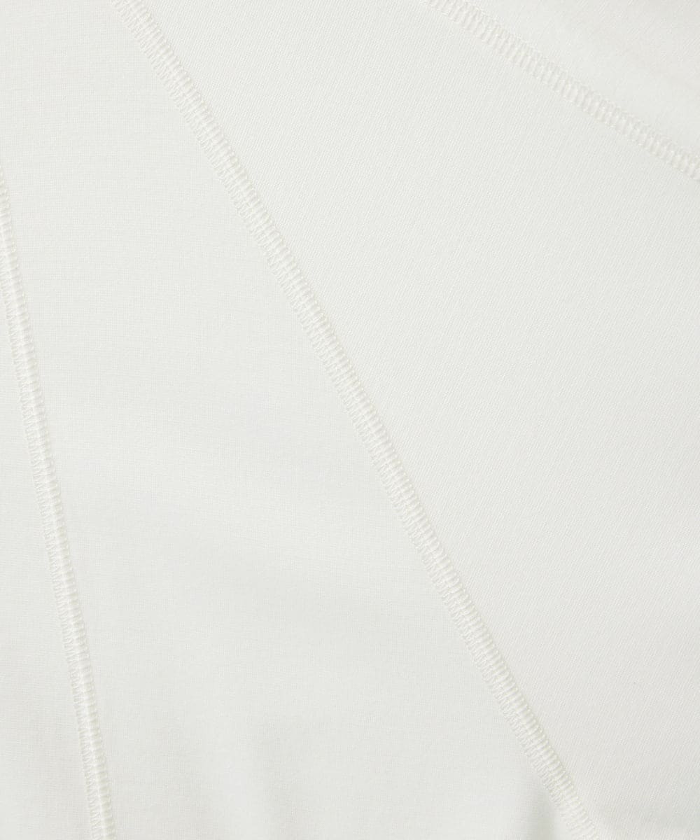 PHTGD06290 GEORGES RECH(小さいサイズ)(メゾン ドゥ サンク) ラグランスリーブ8分袖パーカー ライトグレー