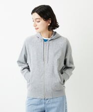 PHTGD06290 GEORGES RECH(小さいサイズ)(メゾン ドゥ サンク) ラグランスリーブ8分袖パーカー ライトグレー