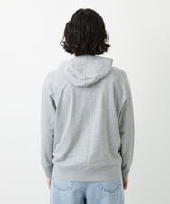 PHTGD06290 GEORGES RECH(小さいサイズ)(メゾン ドゥ サンク) ラグランスリーブ8分袖パーカー ライトグレー