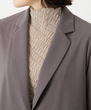 PHTGD11390 GEORGES RECH(小さいサイズ)(メゾン ドゥ サンク)  [セットアップ対応]ドライタッチジャージーテーラードジャケット ベージュ