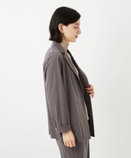 PHTGD11390 GEORGES RECH(小さいサイズ)(メゾン ドゥ サンク)  [セットアップ対応]ドライタッチジャージーテーラードジャケット ベージュ