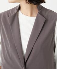 PHTGF28290 GEORGES RECH(小さいサイズ)(メゾン ドゥ サンク)  [セットアップ対応]ドライタッチジャージージレ ベージュ