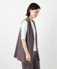 PHTGF28290 GEORGES RECH(小さいサイズ)(メゾン ドゥ サンク)  [セットアップ対応]ドライタッチジャージージレ ベージュ