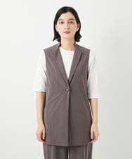 PHTGF28290 GEORGES RECH(小さいサイズ)(メゾン ドゥ サンク)  [セットアップ対応]ドライタッチジャージージレ ベージュ