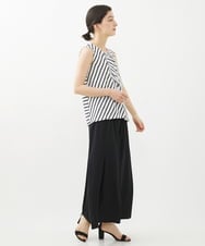 PHTHW20230 GEORGES RECH(小さいサイズ)(メゾン ドゥ サンク) [2点セット]タンクトップセットフライスカーディガン ブルー×ホワイトボーダー