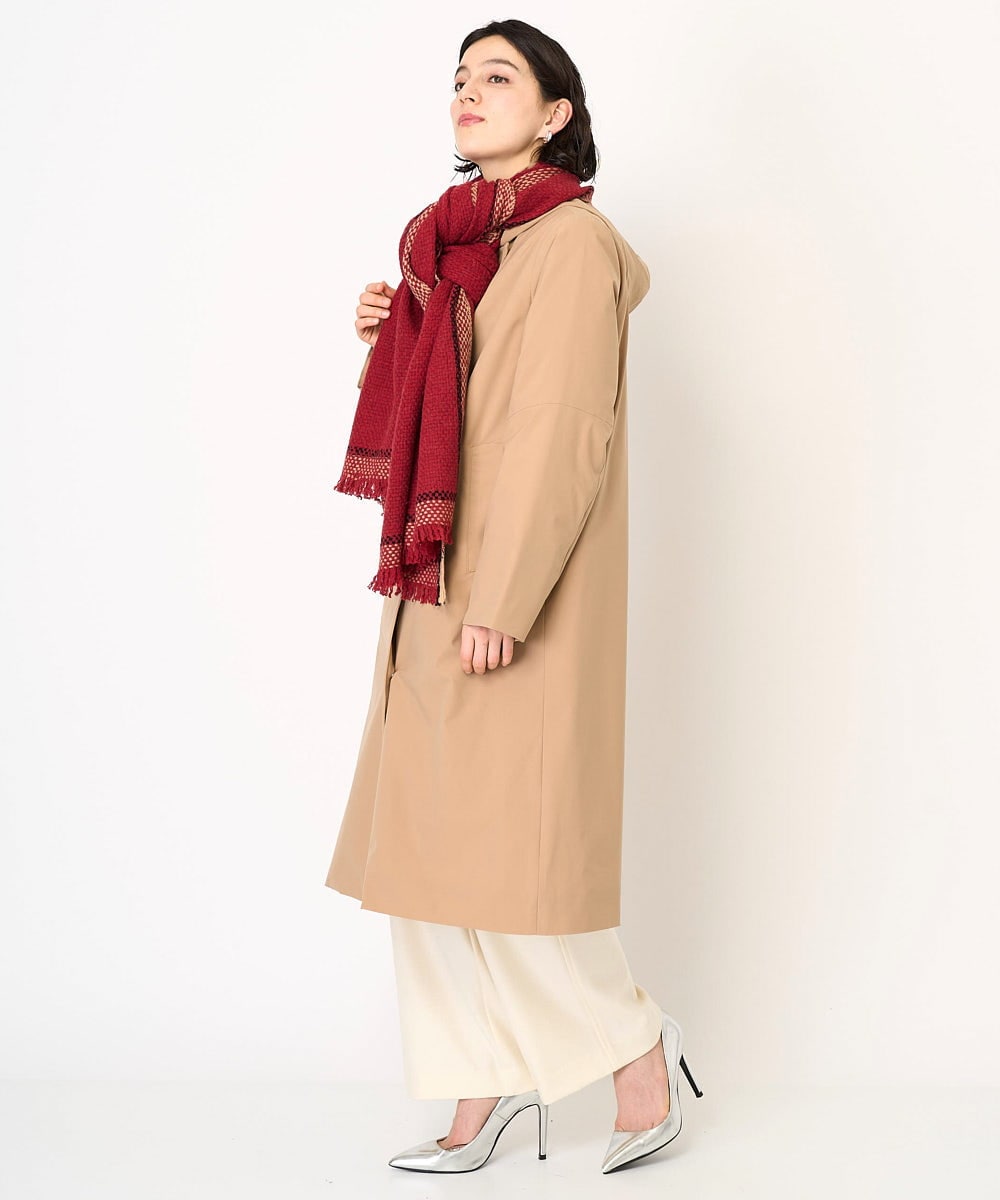 PHUAA44490 GEORGES RECH(小さいサイズ)(メゾン ドゥ サンク) ステッチレス2WAYダウンコート ダークグレー