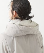 PHUAB41630 GEORGES RECH(小さいサイズ)(メゾン ドゥ サンク) ステッチレスタフタロングダウンコート ベージュ
