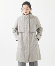 PHUAB41630 GEORGES RECH(小さいサイズ)(メゾン ドゥ サンク) ステッチレスタフタロングダウンコート ベージュ