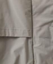PHUAB41630 GEORGES RECH(小さいサイズ)(メゾン ドゥ サンク) ステッチレスタフタロングダウンコート ベージュ