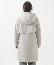 PHUAB41630 GEORGES RECH(小さいサイズ)(メゾン ドゥ サンク) ステッチレスタフタロングダウンコート ベージュ