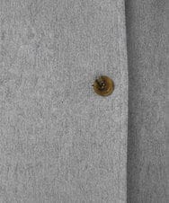 PHUAD45540 GEORGES RECH(小さいサイズ)(メゾン ドゥ サンク) スーパー100ミドルスタンドカラーウールコート イエロー