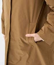 PHUAD46590 GEORGES RECH(小さいサイズ)(メゾン ドゥ サンク) ステッチレスステンカラーミドルダウンコート ベージュ