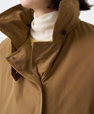 PHUAD46590 GEORGES RECH(小さいサイズ)(メゾン ドゥ サンク) ステッチレスステンカラーミドルダウンコート ベージュ