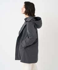 PHUAD46590 GEORGES RECH(小さいサイズ)(メゾン ドゥ サンク) ステッチレスステンカラーミドルダウンコート ベージュ