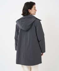 PHUAD46590 GEORGES RECH(小さいサイズ)(メゾン ドゥ サンク) ステッチレスステンカラーミドルダウンコート ベージュ