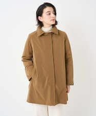 PHUAD46590 GEORGES RECH(小さいサイズ)(メゾン ドゥ サンク) ステッチレスステンカラーミドルダウンコート ベージュ