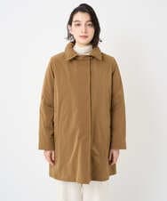 PHUAD46590 GEORGES RECH(小さいサイズ)(メゾン ドゥ サンク) ステッチレスステンカラーミドルダウンコート ベージュ